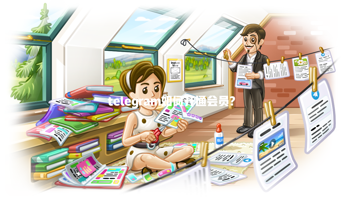 telegram如何开通会员? 一